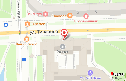 Студия йоги Йога Инсайт на Московском проспекте на карте