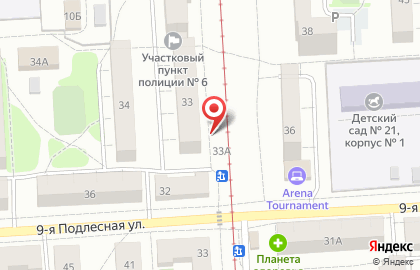Продуктовый магазин в Ижевске на карте
