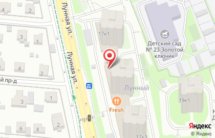 Супермаркет Billa в Москве на карте