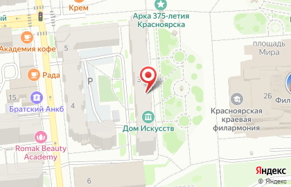 Старый базар в Центральном районе на карте