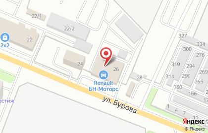 Автосалон БН-Моторс в Брянске на карте