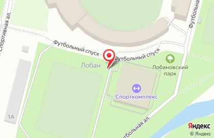 Центральный республиканский стадион Спартак на карте