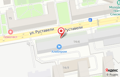 Осетинские пироги, Мещанский район на карте