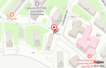 Универсам Верный в Беговом на карте