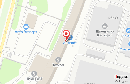 Компания Проф-Такелаж на Варшавском шоссе на карте