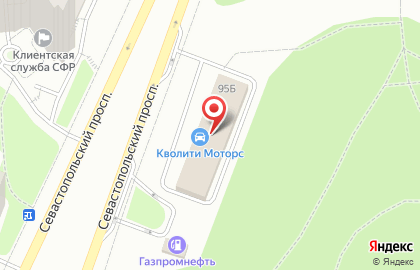 Студия профессионального детейлинга Q-Detailing на Севастопольском проспекте на карте