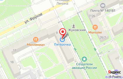 Магазин цветов в Москве на карте