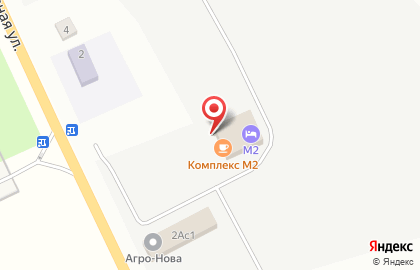 Гостиничный комплекс М2 на Совхозной улице на карте