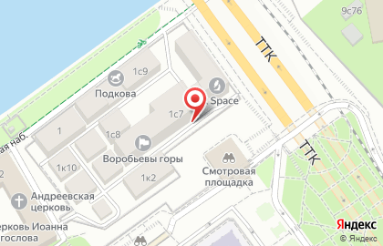 Остеклить балкон метро Ленинский проспект на карте
