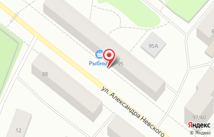 Салон-парикмахерская Гармония на улице Александра Невского на карте