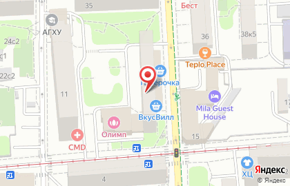 Центр бытовых услуг Галла-ВИК на Октябрьской улице на карте