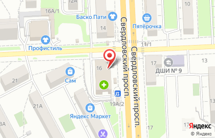 Служба доставки суши Япончик на Свердловском тракте на карте