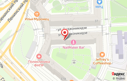 ОДС Учреждение по эксплуатации высотных административных и жилых домов, ГБУ на Ленинском проспекте на карте