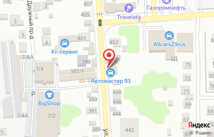 Компания Автомастер.93 на карте