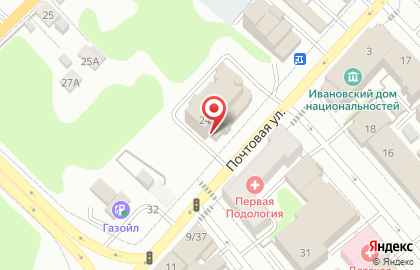 Банкомат на Почтовой улице на карте