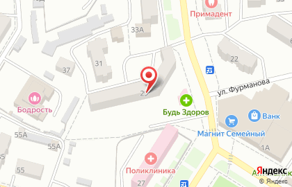 Магазин СпецМода на улице Белинского на карте