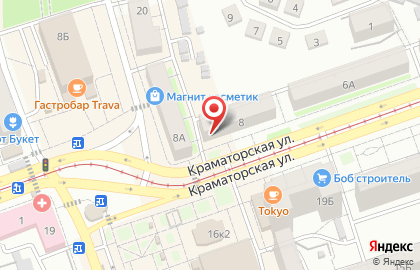 Студия The beauty bar на карте