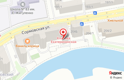 Семейный центр образования и досуга Крылья на Сормовской улице на карте