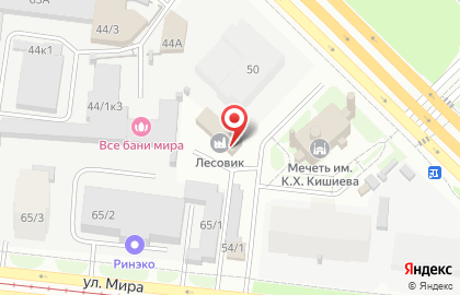Компания Лесовик в Новосибирске на карте