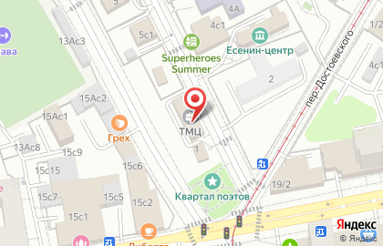 Производственная компания Гирлянда ФС-12 в переулке Чернышевского на карте