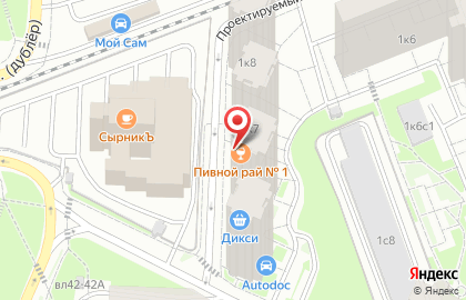 Магазин Красное & Белое в Москве на карте