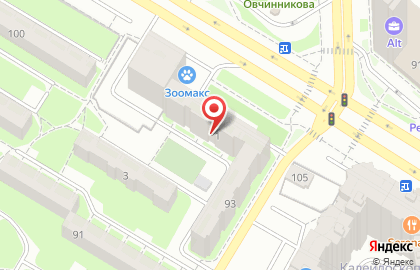 Магазин спортивных товаров MySports-HIT на улице Курчатова на карте