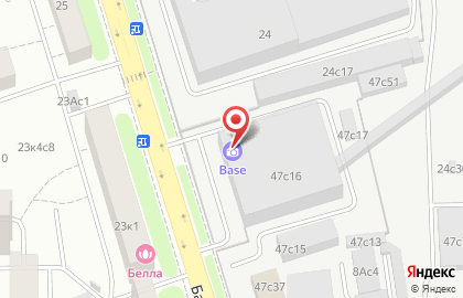 Рекламно-производственная компания Градиент на Башиловской улице на карте