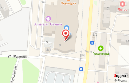 Супермаркет Spar на проспекте Славы на карте