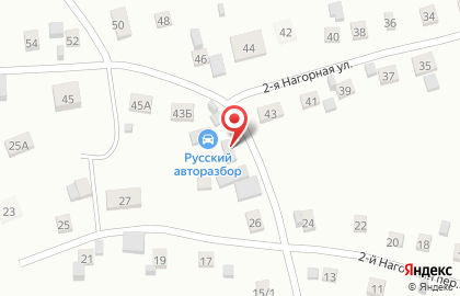 Русский авторазбор в Кемерово на карте