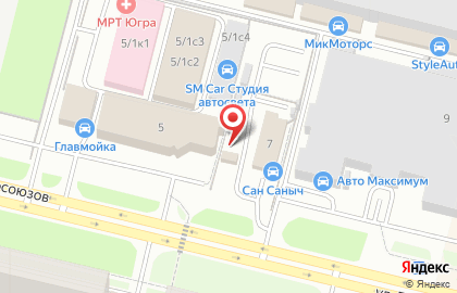 Шиномонтажная мастерская Сан Саныч на карте