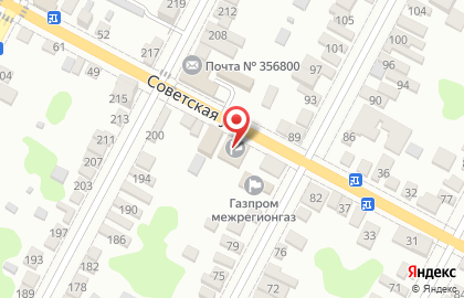 Всероссийское общество инвалидов на Советской улице на карте