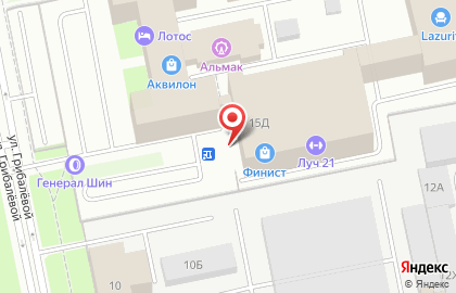 Мебельный центр Аквилон на Новолитовской улице, 15д на карте