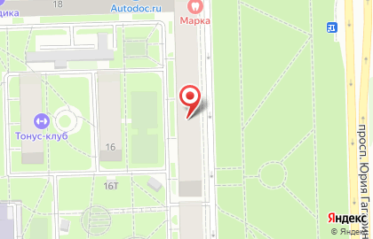 Прогресс на Московской на карте
