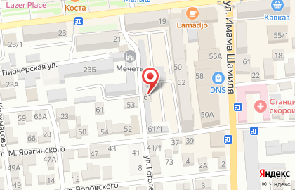 Гастроном в Махачкале на карте