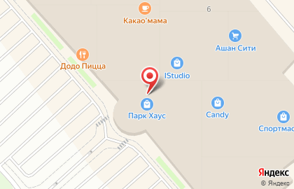Детский аттракцион Паровозик на Автозаводском шоссе на карте