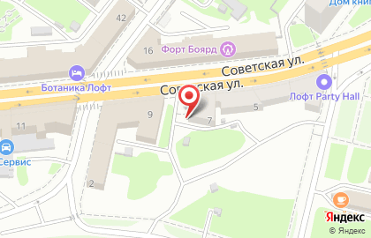 Нижегородская областная автошкола, НОУ на карте