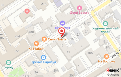 Магазин Кулинар на улице Льва Толстого на карте