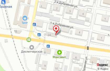 Продуктовый магазин Дубравушка в Сормовском районе на карте