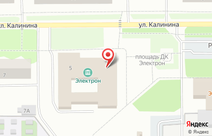 Центр возрождения и развития национальных культур Электрон на карте