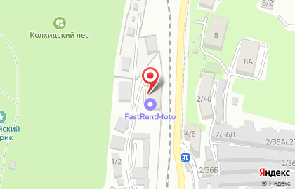 Первая Фабрика Фасадов в Хостинском районе на карте