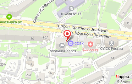 Федеральный учебный центр Maximum на проспекте Красного Знамени на карте