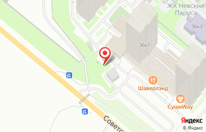 Алекс-Трейд на Рыбацком на карте
