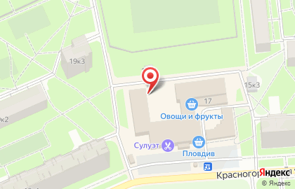 Центр единоборств Алмаз на Красногородской улице на карте