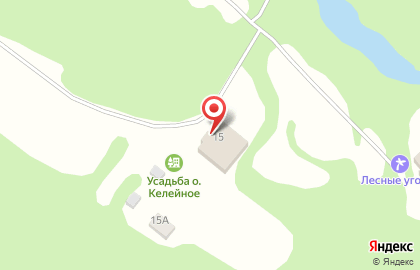 Лесные угодья в Казани на карте