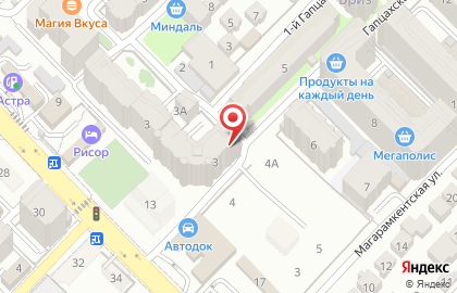 Гастроном Нур в Ленинском районе на карте