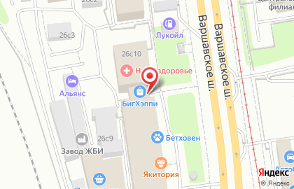 Компания Созвездие на Варшавском шоссе на карте