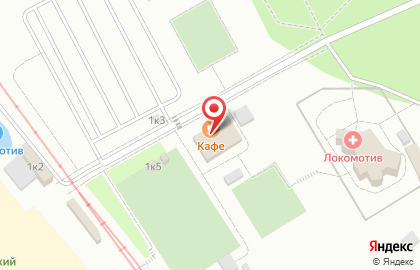 Кафе, ОАО ЗапСиб РЖД на карте