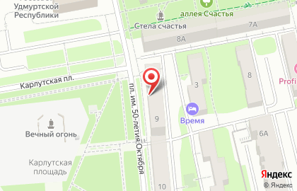 Чепецкое управление строительства на карте