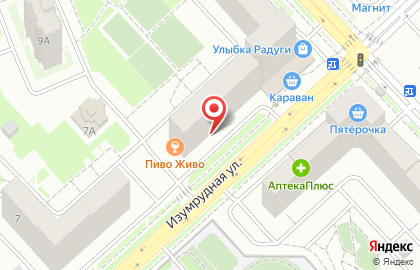 Наукоград на Светлой улице на карте