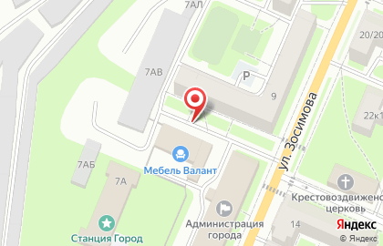 Компания по производству мебели на заказ Валант на карте